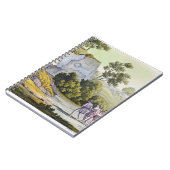 日曜日の神社、「Le Costume AncienとModerからのペルー、 ノートブック (左側)