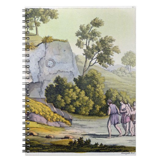 日曜日の神社、「Le Costume AncienとModerからのペルー、 ノートブック (正面)