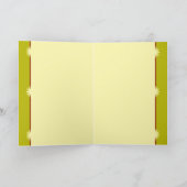 日曜日の花 カード (内部)