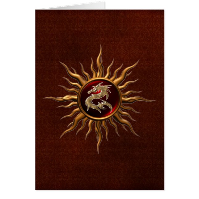 日曜日の装飾用のドラゴン (正面)