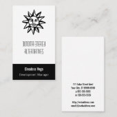 日曜日の記号 名刺 (正面/裏面)