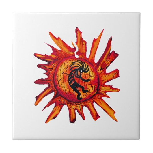 日曜日の調子 タイル (正面)