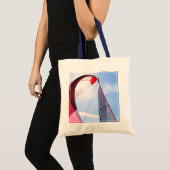 日曜日の赤いSpinnaker トートバッグ (正面(商品))
