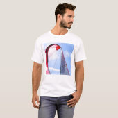 日曜日の赤いSpinnaker Tシャツ (正面フル)