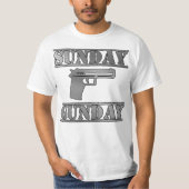日曜日の銃日 Tシャツ (正面)