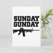 日曜日の銃tシャツ (スタンド正面)