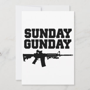 日曜日の銃tシャツ