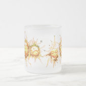 日曜日の顔 フロストグラスマグカップ (中央)