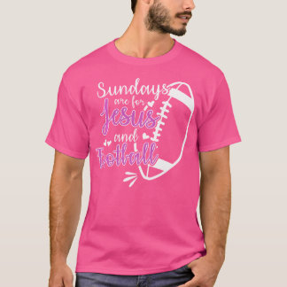 日曜日はイエスとサッカーのために Tシャツ