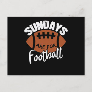 日曜日はサッカーの試合 ポストカード