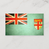 日曜日はフィージーの旗に接吻しました 名刺 (裏面)