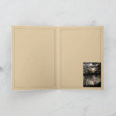 日曜日はレースを作りました カード (内部)