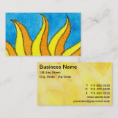 日曜日は名刺を放射します 名刺 (正面/裏面)