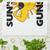 日曜日は撃ちます キッチンタオル (折り畳み)