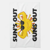 日曜日は撃ちます キッチンタオル (縦)