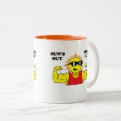 日曜日は撃ちます! ツートーンマグカップ (正面右)