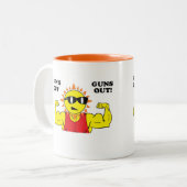 日曜日は撃ちます! ツートーンマグカップ (正面左)