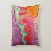 日曜日は景色を放射します アクセントクッション (正面(垂直))