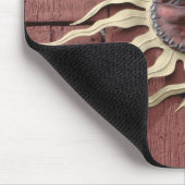 日曜日は赤い納屋で直面します マウスパッド (コーナー)