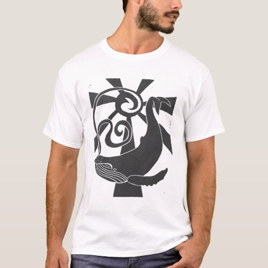 日曜日を作るHumpback Tシャツ (正面)