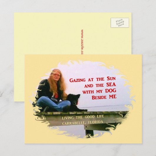 日曜日を熟視 ポストカード (正面/裏面)