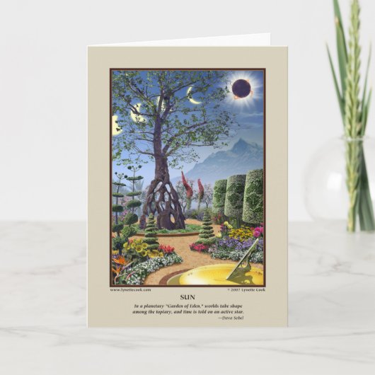 日曜日カード カード (正面)