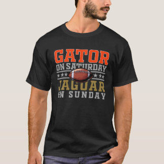 日曜日ジャガーの土曜日ジャクソンビル・ゲーター Tシャツ