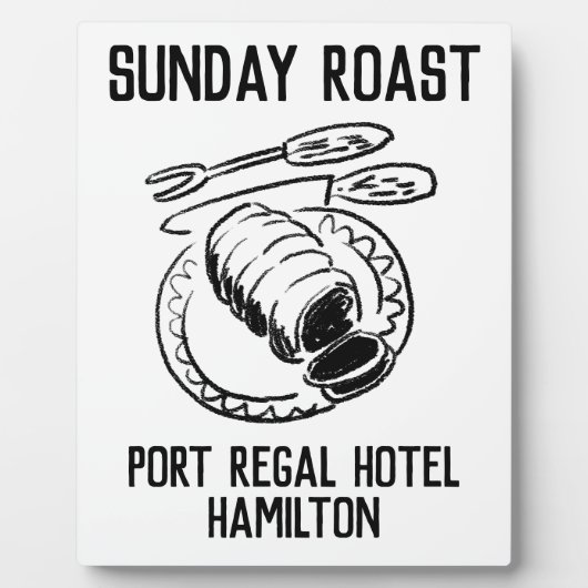 日曜日ローストフリースタンディングプロモーション フォトプラーク (正面)