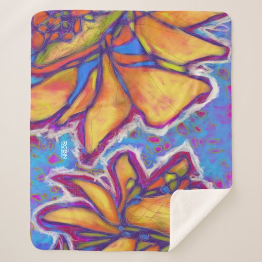 "日曜日倍"のSherpa毛布 シェルパブランケット (正面)