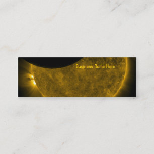 日曜日及び月のしおりの名刺 スキニー名刺