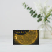 日曜日及び月の名刺 名刺 (スタンド正面)