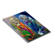 "日曜日子供および蟹座生まれの人"のノート ノートブック (右側)