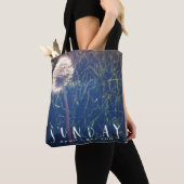 日曜日家族はおもしろいを食べます トートバッグ (クローズアップ)