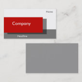 日曜日日曜日のプロフィールカード 名刺 (正面/裏面)