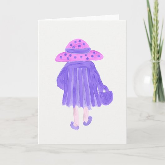 日曜日最高の カード (正面)