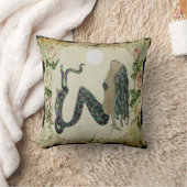 日曜日浸るヴィンテージの人魚 クッション (ブランケット)