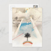 日曜日犬、Rockne Krebs 1976年。 郵便はがき ポストカード (正面/裏面)