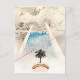 日曜日犬、Rockne Krebs 1976年。 郵便はがき ポストカード