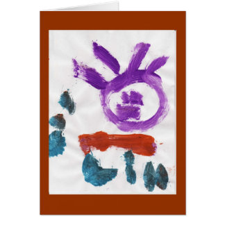 日曜日色彩の鮮やかなカード