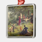 日曜日1884年 メタルオーナメント (左)