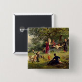 日曜日1884年 缶バッジ (正面&裏面)