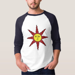 日曜日3/4の袖のTシャツを賞賛して下さい Tシャツ