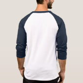 日曜日3/4の袖のTシャツを賞賛して下さい Tシャツ (裏面)