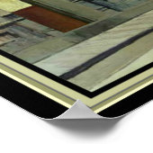 "日曜日"エドワード・ホッパー12 x 16プリント ポスター (角)