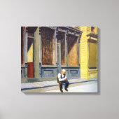 日曜日 |エドワード・ホッパー | キャンバスプリント (正面)