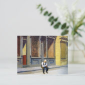 日曜日 |エドワード・ホッパー | ポストカード (スタンド正面)