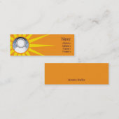 日曜日 スキニー名刺 (正面/裏面)