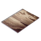 日曜日、ノルマンディーc.1857 (セピア色の写真の効果 ノートブック (左側)