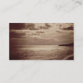 日曜日、ノルマンディーc.1857 (セピア色の写真の効果 名刺 (裏面)