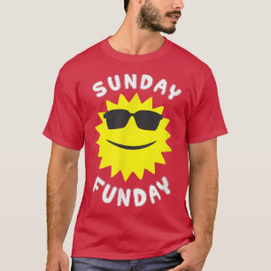 日曜日(日)の休日(おもしろい日) Tシャツ